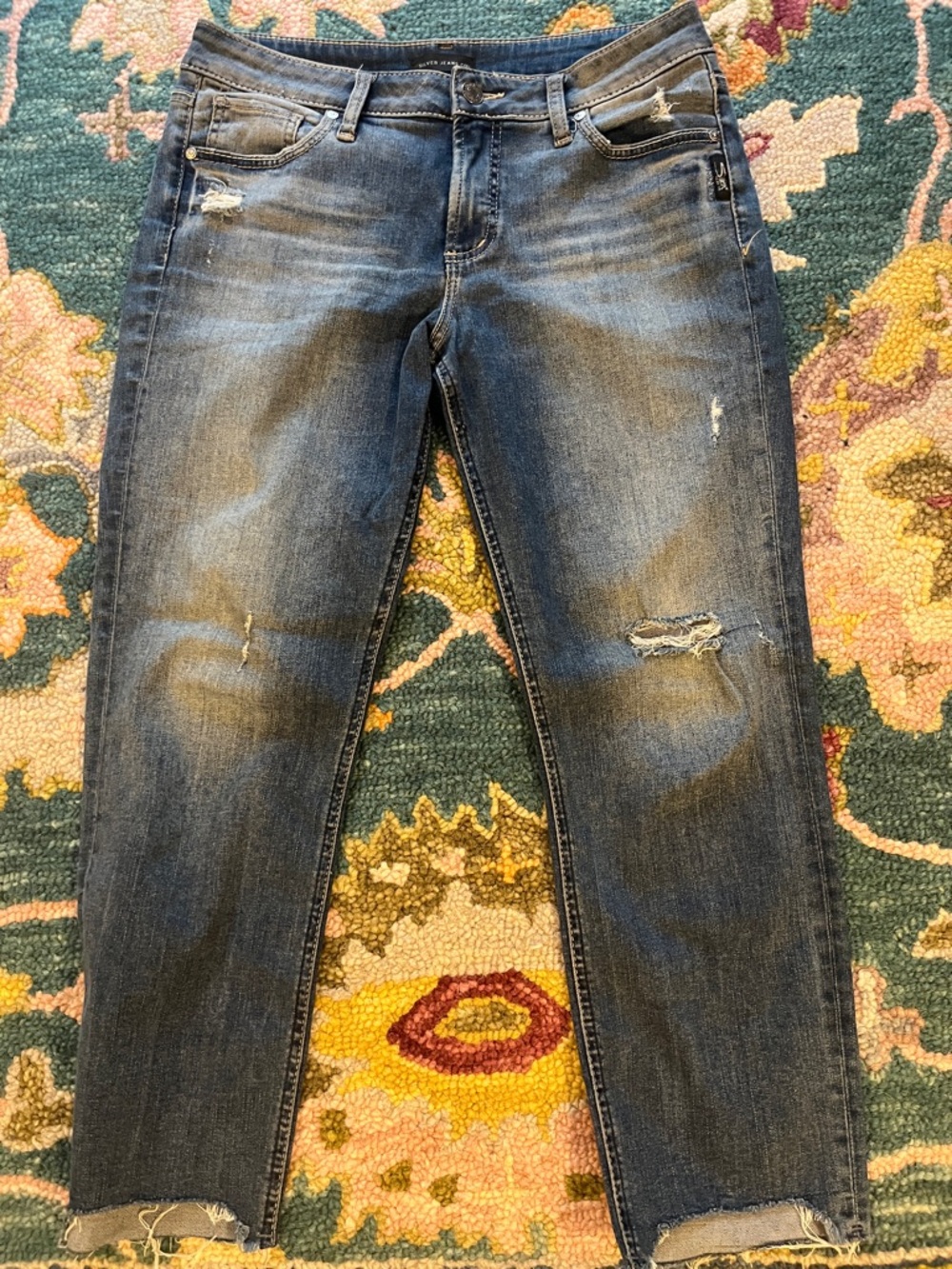 Silver Jeans Avery Slim Crop
